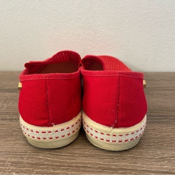Rivieras Red Classic Espadrilles, Size FR41(8.5) - Picture 6 of 9